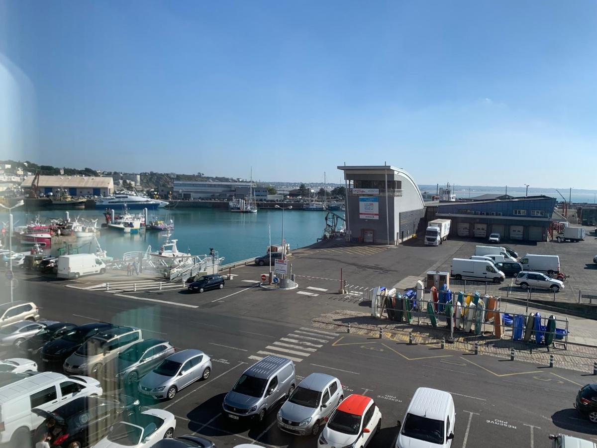 Appartement Villa Chausey, Vue Sur Le Port Granville Exterior foto